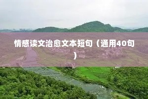 节日情感说说（通用40句）