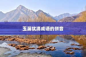 玉漏犹滴成语的拼音