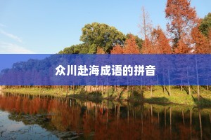 众川赴海成语的拼音