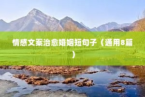 发自拍文案情感（通用8篇）