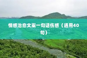 比较真实的情感文案（通用8篇）