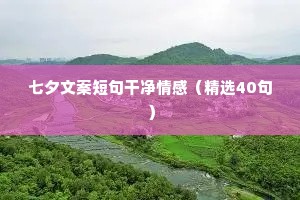 情感文案甜文（通用8篇）