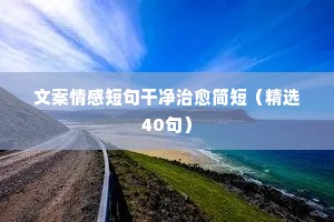 文案管情感（精选8篇）