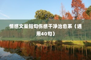 好的情感文案哪里找（通用8篇）