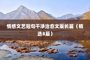 情感进阶文案（通用40句）