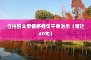 离你越远，我爱你越深。现在我不禁叩问自己，我所期望的究竟是幸福，还是走向幸福的过程