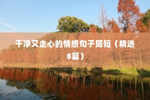 打动人心的情感语录（通用40句）