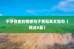 最入心的情感语录（精选8篇）