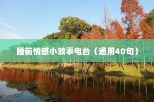 感人的情感语录（精选8篇）