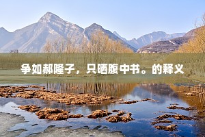 似欲砭我愚，无虞终有凶。的释义
