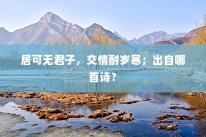 践山盟、待證鸥鹭。的意思及出处