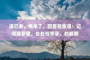桃叶无家，杨花同命，一十六春如梦。上一句是什么？