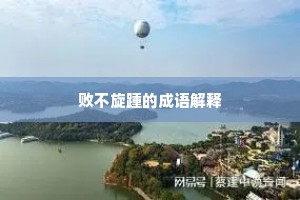 败不旋踵的成语解释