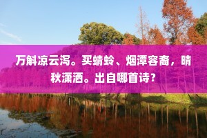 西牖鸣征铎，聊慰在人间。全诗是什么？