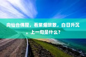 雪山西北横，大江东南流。下一句是什么？