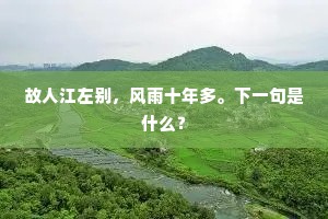 逍遥笠屐湖边路，蓊郁桑麻雨后天。下一句是什么？