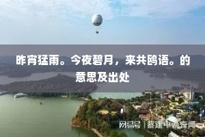 瓦砾光生珠玉闲，将军岂用驱边卒。的释义