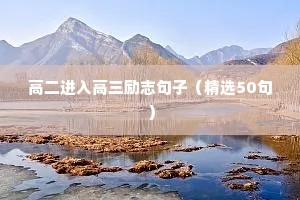简短人生格言励志短句（精选8篇）