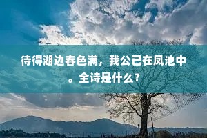 妙年青琐才名动。朝阳正尔看鸣凤。下一句是什么? 妙年青琐才名动。朝阳正尔看鸣凤。下一句是什么?