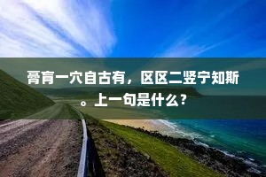 车辙肯来寻负郭，老生头白尚能狂。出自哪首诗？