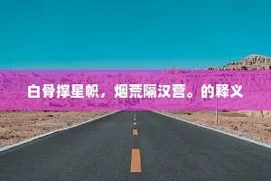 引言，生命之舟，驶向未知的勇敢