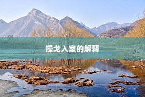 操戈入室的解释