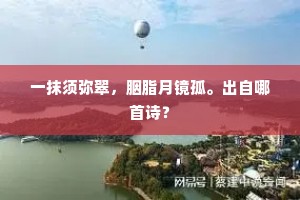 孤影独行时，亿万生命共舞——生命的坚韧赞歌