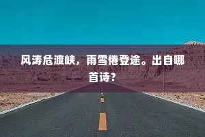 引言，命运的剧本，自我演绎的华章