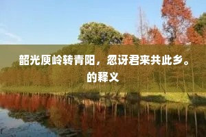 回头往事全如昨。上一句是什么？