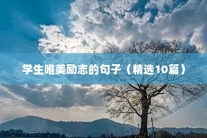 辛苦创业的励志句子（通用10篇）