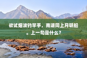 庭院梅花闲弄影，随风犹自度寒香。上一句是什么？