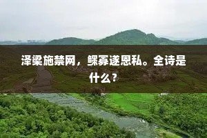 古来祈祷先六事，天远凭谁达帝阍。出自哪首诗？