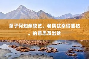 大地星河围永夜，中江镫火见南朝。上一句是什么？