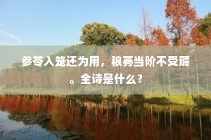 把镜朝来还独笑，一春花鸟瘦添诗。的释义