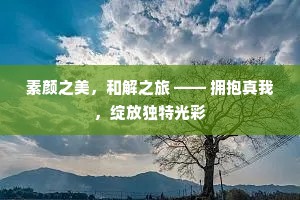 素颜之美，和解之旅 —— 拥抱真我，绽放独特光彩