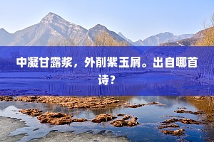 道人三昧手，游戏万象具。上一句是什么？