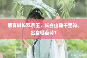嬴女凤皇楼，汉姬柏梁殿。的解释