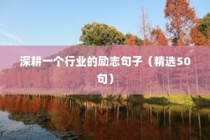 励志段子语录（通用8篇）
