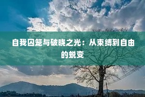 自我囚笼与破晓之光:从束缚到自由的蜕变 自我囚笼与破晓之光:从束缚到自由的蜕变