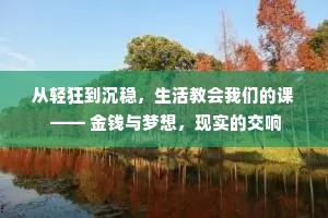 从轻狂到沉稳，生活教会我们的课 —— 金钱与梦想，现实的交响