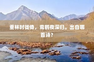 诗翁骑驴问消息,处士养鹤成丹砂。上一句是什么? 诗翁骑驴问消息,处士养鹤成丹砂。上一句是什么?