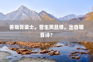 王孙伤岁暮，志士励穷节。出自哪首诗？