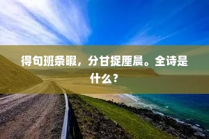 恨不手持白玉杖，相从遍踏仙人掌。的解释