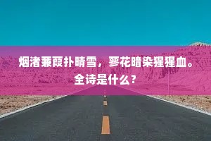 想见苦吟诗，满吴江枫叶。出自哪首诗？