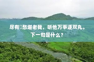 浓香引梦，寒花伴影，到处总凄清。下一句是什么？