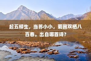 有月来中天，明珠千斛泻。上一句是什么？