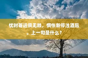 匹马西风出禁闾，皇恩新拜大鸿胪。下一句是什么？