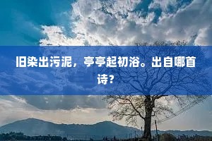 世间何水独流清，惟有箕山此一泓。全诗是什么？