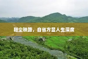 鞋尘映路，自省方显人生深度