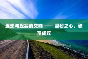 理想与现实的交响 —— 坚韧之心，破茧成蝶